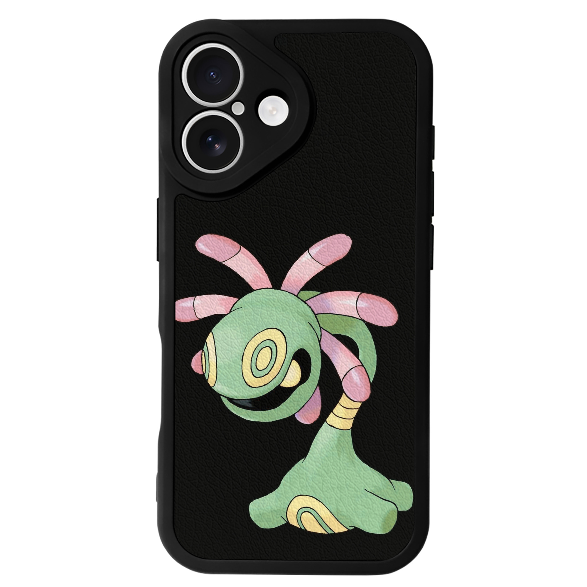 （画像用） ポケットモンスター Pokémon 【iPhone 16シリーズ対応】シリコンスマホケース（レザー調） 材質：シリコン